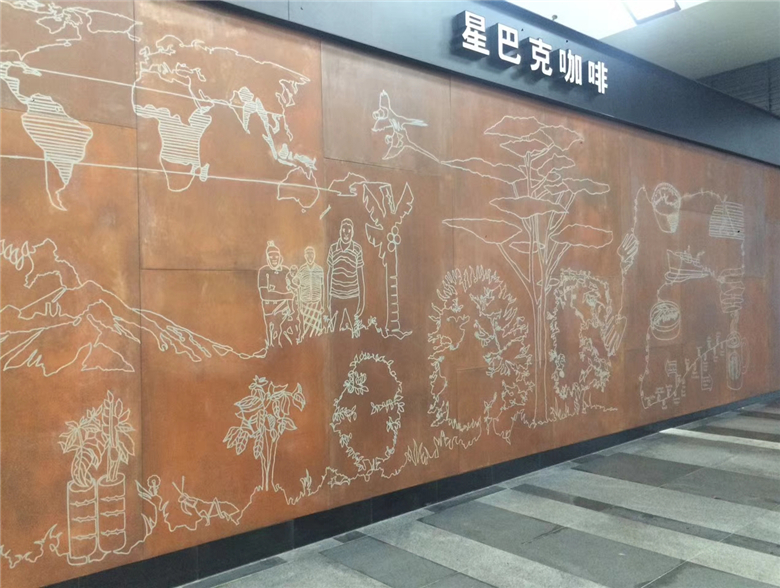 洞头耐候钢幕墙